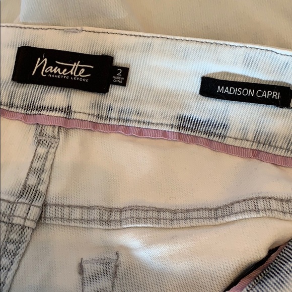 Nanette by Nanette Lepore “Cloud Madison” Capris - Picture 7 of 8